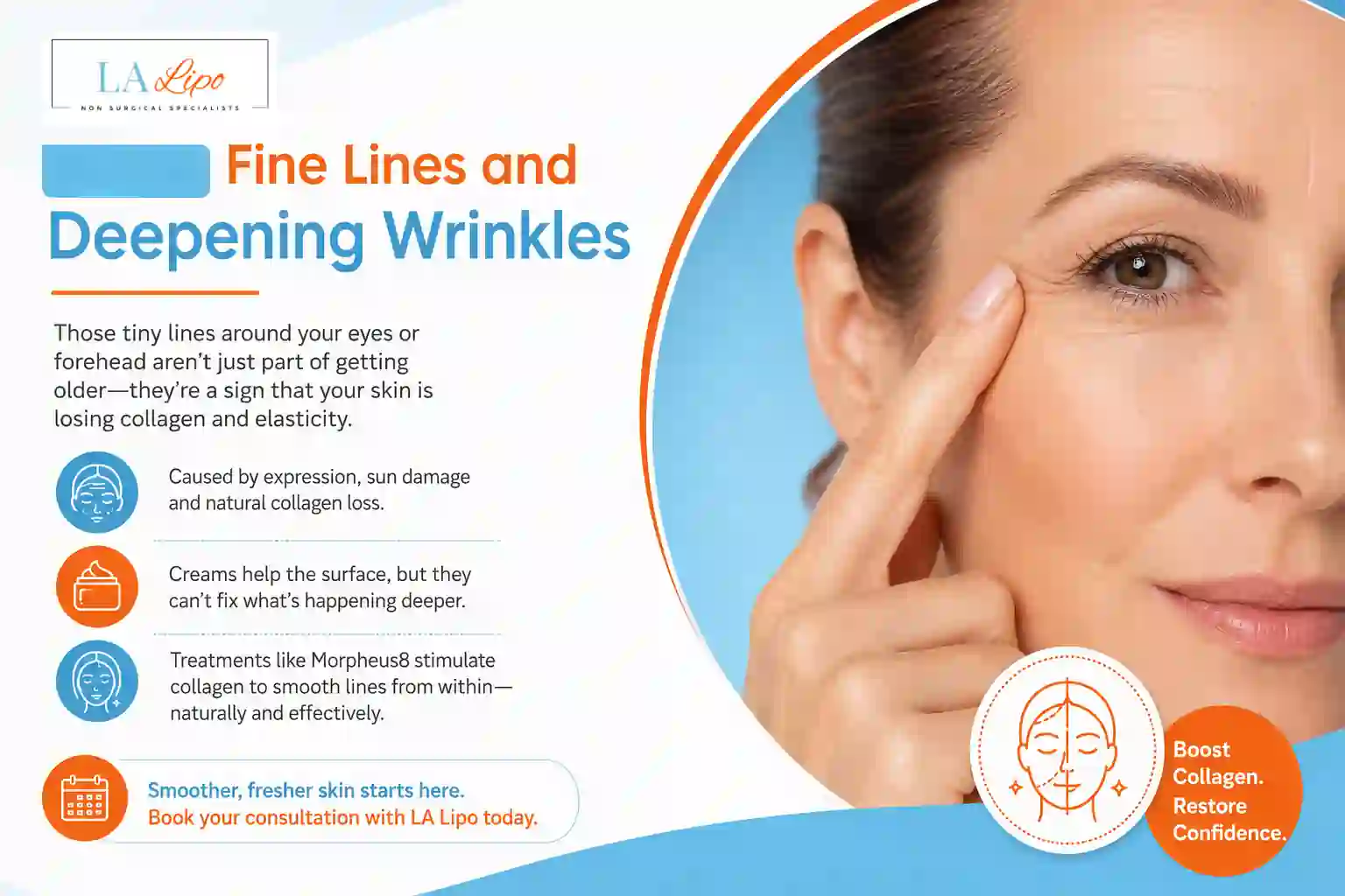 Sign #2: Fine Lines and Deepening Wrinkles Stourport-on-Severn